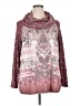 One World Paisley Pink Pullover Sweater Size XL - photo 1