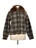 Zara Plaid Brown Coat Size XL - photo 1