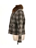 Zara Plaid Brown Coat Size XL - photo 5