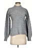 CeCe Tweed Gray Turtleneck Sweater Size XS - photo 1