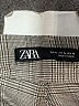 Zara Plaid Gray Dress Pants Size XL - photo 3