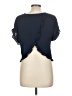 Meraki 100% Polyester Blue Short Sleeve Top Size M - photo 2