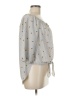 Soprano 100% Polyester Gray Brown 3/4 Sleeve Blouse Size M - photo 4