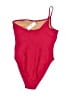 J.Crew Solid Red One Piece Swimsuit Size 16 - photo 2