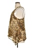Material Girl 100% Polyester Gold Sleeveless Blouse Size XL - photo 5