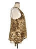 Material Girl 100% Polyester Gold Sleeveless Blouse Size XL - photo 4
