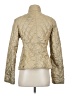 Burberry 100% Polyester Metallic Gold Quilted Jacket Size S - photo 2