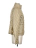 Burberry 100% Polyester Metallic Gold Quilted Jacket Size S - photo 4