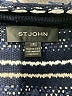 St. John Stripes Blue Jacket Size P (petite) - photo 6