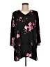 Caroline Rose 100% Polyester Black 3/4 Sleeve Blouse Size M - photo 1