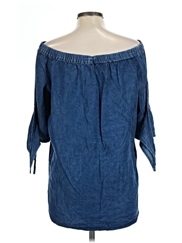 Velvet Heart 3/4 Sleeve Blouse (view 2)