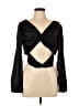 Assorted Brands Black Long Sleeve Blouse Size L - photo 1