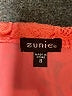 Zunie 100% Polyester Orange Dress Size 8 - photo 3