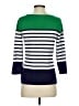 Spense Color Block Green Pullover Sweater Size S - photo 2