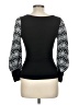 Unbranded Black 3/4 Sleeve Top Size M (estimated) - photo 2