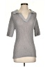 Zara Gray Short Sleeve Top Size S - photo 1