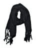 DKNY 100% Polyester Black Scarf One size - photo 1