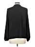 CeCe 100% Polyester Black Long Sleeve Blouse Size L - photo 2