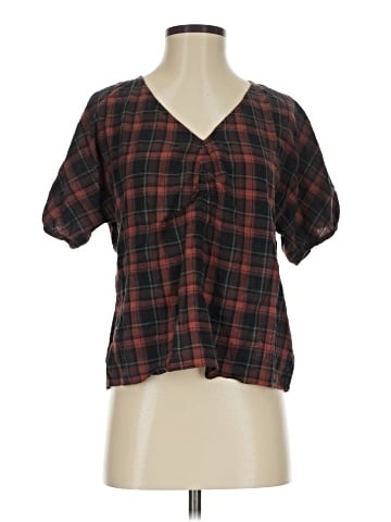 Madewell Short Sleeve Blouse (view 1)