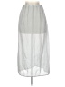 Zara Solid Gray Casual Skirt Size S - photo 1