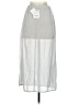 Zara Solid Gray Casual Skirt Size S - photo 2