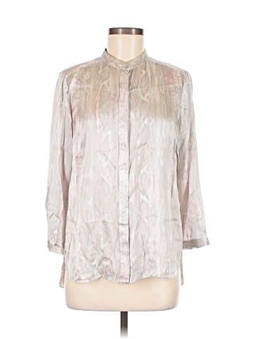 Elie Tahari 3/4 Sleeve Silk Top (view 1)