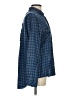 Billy T 100% Lyocell Checkered-gingham Blue Long Sleeve Button-Down Shirt Size XS - photo 4