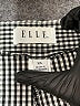 Elle Houndstooth Gray Casual Pants Size XXL - photo 4