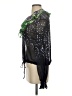 Warm 100% Silk Black Long Sleeve Silk Top Size XS (0) - photo 5