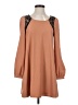 LoveRiche 100% Polyester Tan Casual Dress Size S - photo 1