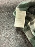 Francesca's Plaid Green Long Sleeve Button-Down Shirt Size M - photo 8
