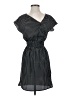 Gap Outlet 100% Polyester Houndstooth Black Casual Dress Size XS - photo 1