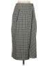 Zara Basic Houndstooth Gray Formal Skirt Size S - photo 1