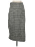 Zara Basic Houndstooth Gray Formal Skirt Size S - photo 2