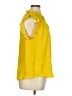 Cupcakes & Cashmere 100% Polyester Yellow Sleeveless Blouse Size XL - photo 4