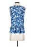 Fortune + Ivy 100% Polyester Blue Sleeveless Blouse Size S - photo 2