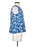 Fortune + Ivy 100% Polyester Blue Sleeveless Blouse Size S - photo 4