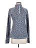 Gap Fit Marled Blue Pullover Sweater Size S - photo 1