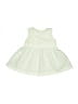 Lefties Solid Green White Dress Size 3-6 mo - photo 1