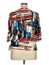 Onque Casuals Blue 3/4 Sleeve Blouse Size XL (petite) - photo 2