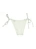 Assorted Brands 100% Polyester Solid Ivory Swimsuit Bottoms Size M - photo 1