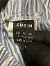 Shein Stripes Blue Shorts Size 8 - photo 3