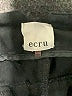 Ecru Solid Black Dress Pants Size M - photo 4