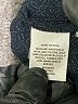 Hinge 100% Viscose Polka Dots Gray Long Sleeve Blouse Size XS - photo 8