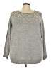 Torrid Silver Pullover Sweater Size 4X Plus (4) - photo 1