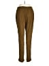 LACAUSA 100% Rayon Solid Brown Casual Pants Size L - photo 2