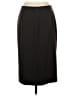 Doncaster Collection Solid Black Formal Skirt Size 2 - photo 2
