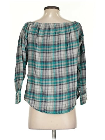 Urban Renewal 3/4 Sleeve Button-Down Shirt (view 2)