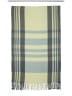 Gap 100% Acrylic Checkered-gingham Gray Ivory Scarf One size - photo 2