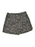Final Touch 100% Polyester Floral Gold Shorts Size L - photo 2